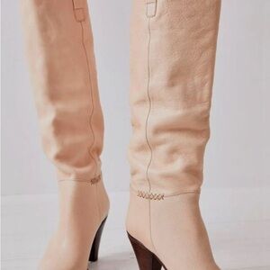 Free people Stevie western heel Knee-High Women's Boots